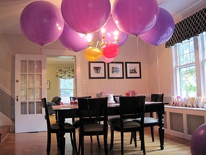 helyum gazlı küre balon